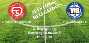 Relegationsspiel: FC Viktoria Jöhlingen II - VfB Grötzingen II @ DJK Rüppurr | Karlsruhe | Baden-Württemberg | Deutschland