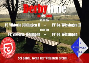FC Viktoria Jöhlingen II - FV 04 Wössingen II @ FC Viktoria Jöhlingen | Walzbachtal | Baden-Württemberg | Deutschland