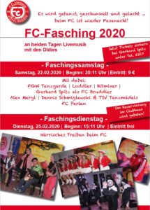 Faschingssamstag beim FC @ Restaurant Viktoria