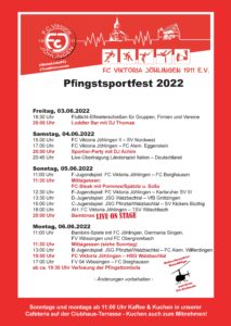 Pfingstsportfest 2022 @ Gelände des FC Viktoria Jöhlingen | Walzbachtal | Baden-Württemberg | Deutschland