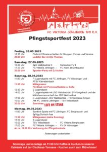 Pfingstsportfest 2023 @ Sportgelände des FC Viktoria Jöhlingen | Walzbachtal | Baden-Württemberg | Deutschland