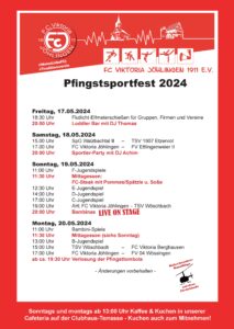 Pfingstsportfest 2024 @ Gelände des FC Viktoria Jöhlingen | Walzbachtal | Baden-Württemberg | Deutschland