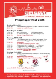 Pfingstsportfest 2025 @ Stadion an der Jahnstraße